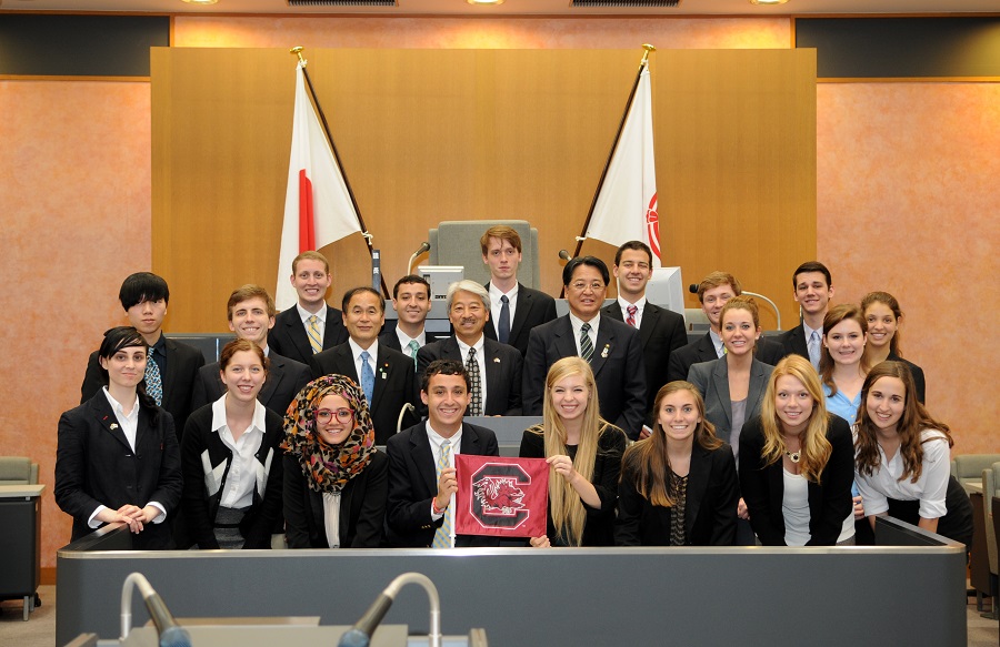 The students at University of South Carolina (May 21, 2014)