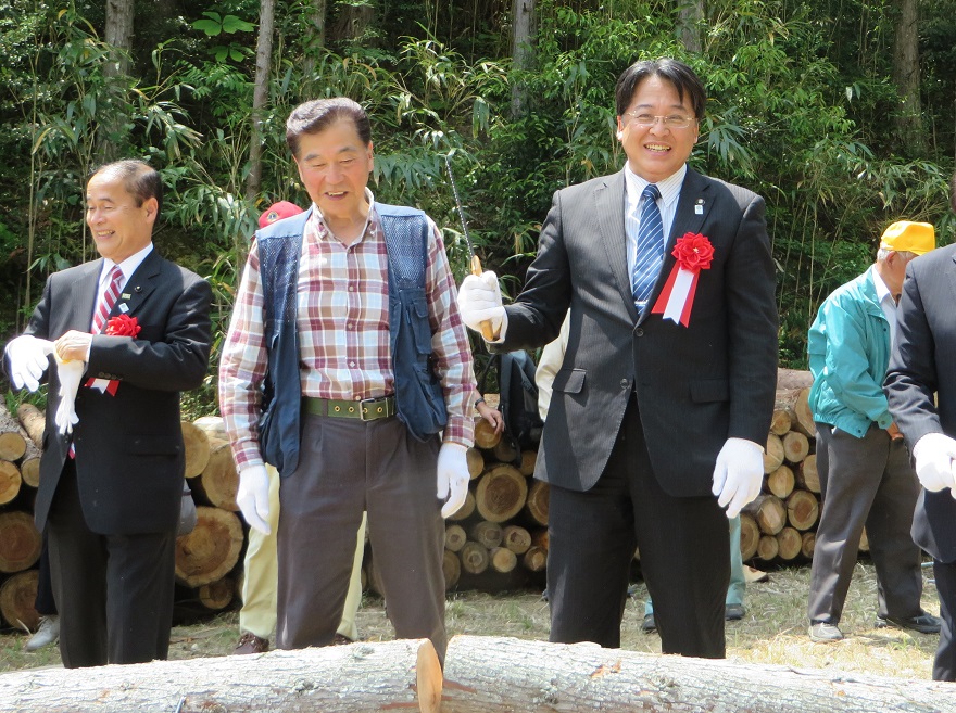 額田木の駅プロジェクト・開駅式